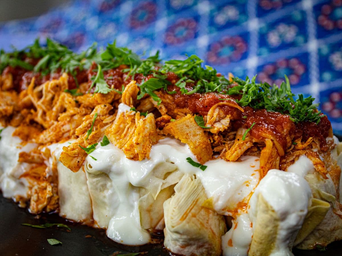 Enchiladas Rojas